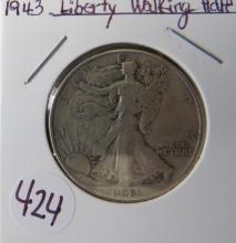 1943- Liberty Walking Half