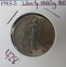 1943-S Liberty Walking Half