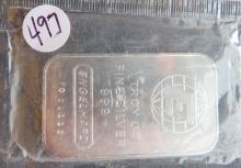 Engelhard- 1 Troy oz Silver Bar