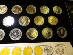 2000 P & D Precious Metal Quarters Collection (Gold/Platinum) as issued by the Collectors Alliance,