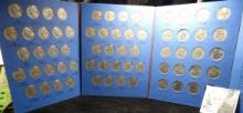 1962-1994 Complete Set of Jefferson Nickels in a blue Whitman folder.