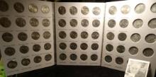 1999-2003 Complete Set of Statehood Quarters in a blue Whitman folder. All appear BU. ($12.50 face).