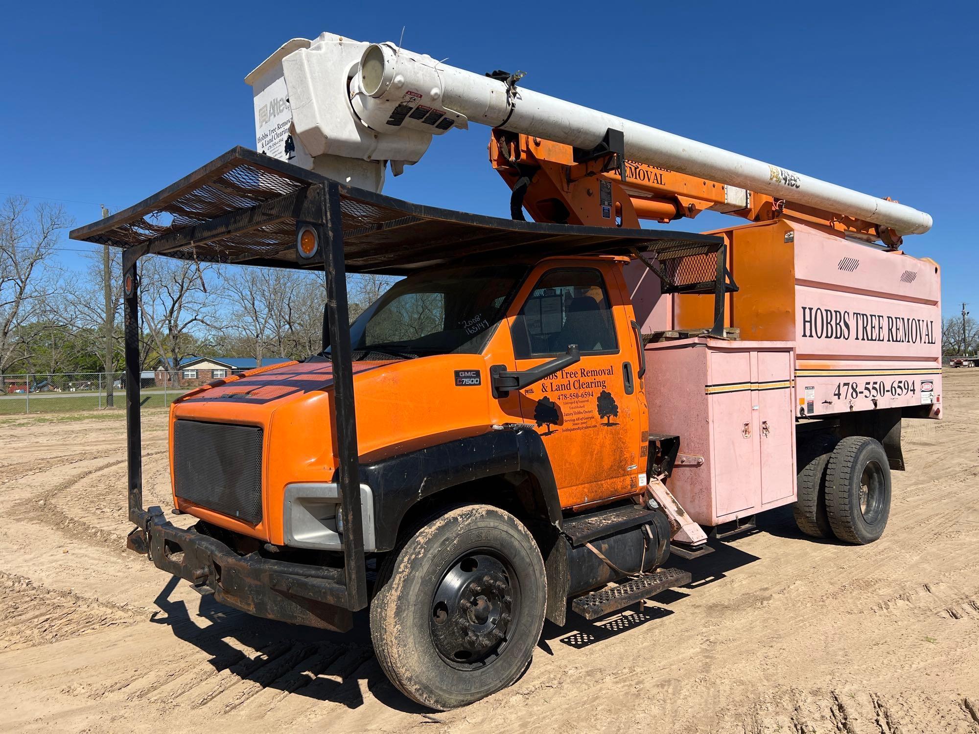 2008 GMC C7500 S/A CHIP TRUCK