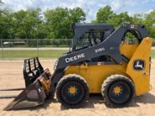 2021 JOHN DEERE 318G SKID STEER