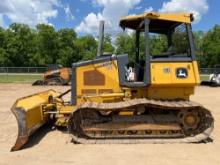 2014 JOHN DEERE 450J LGP CRAWLER DOZER