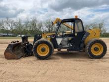 2015 CATERPILLAR TH407C TELESCOPIC FORKLIFT