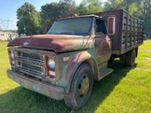 (INOP) 1971 CHEVROLET C150 S/A HYD DUMP FARM TRUCK