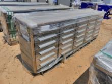 UNUSED CHERY STEELMAN 10' - 30 DRAWER WORK BENCH