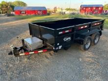 Cam 5 Ton Low Profile Dump Trailer 6x12