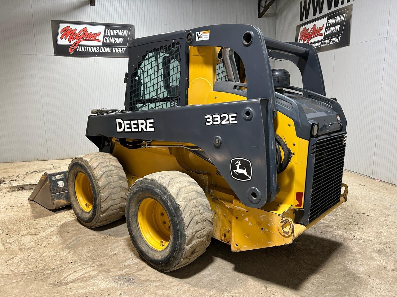 2013 John Deere 332E Skid Steer Loader