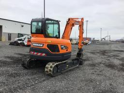 2022 Doosan DX63-3 Midi Excavator