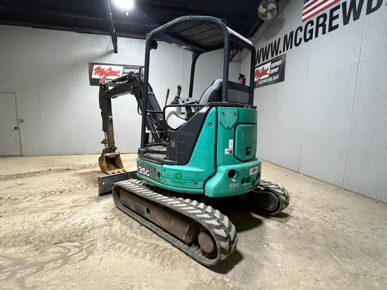 2016 John Deere 35G Mini Excavator