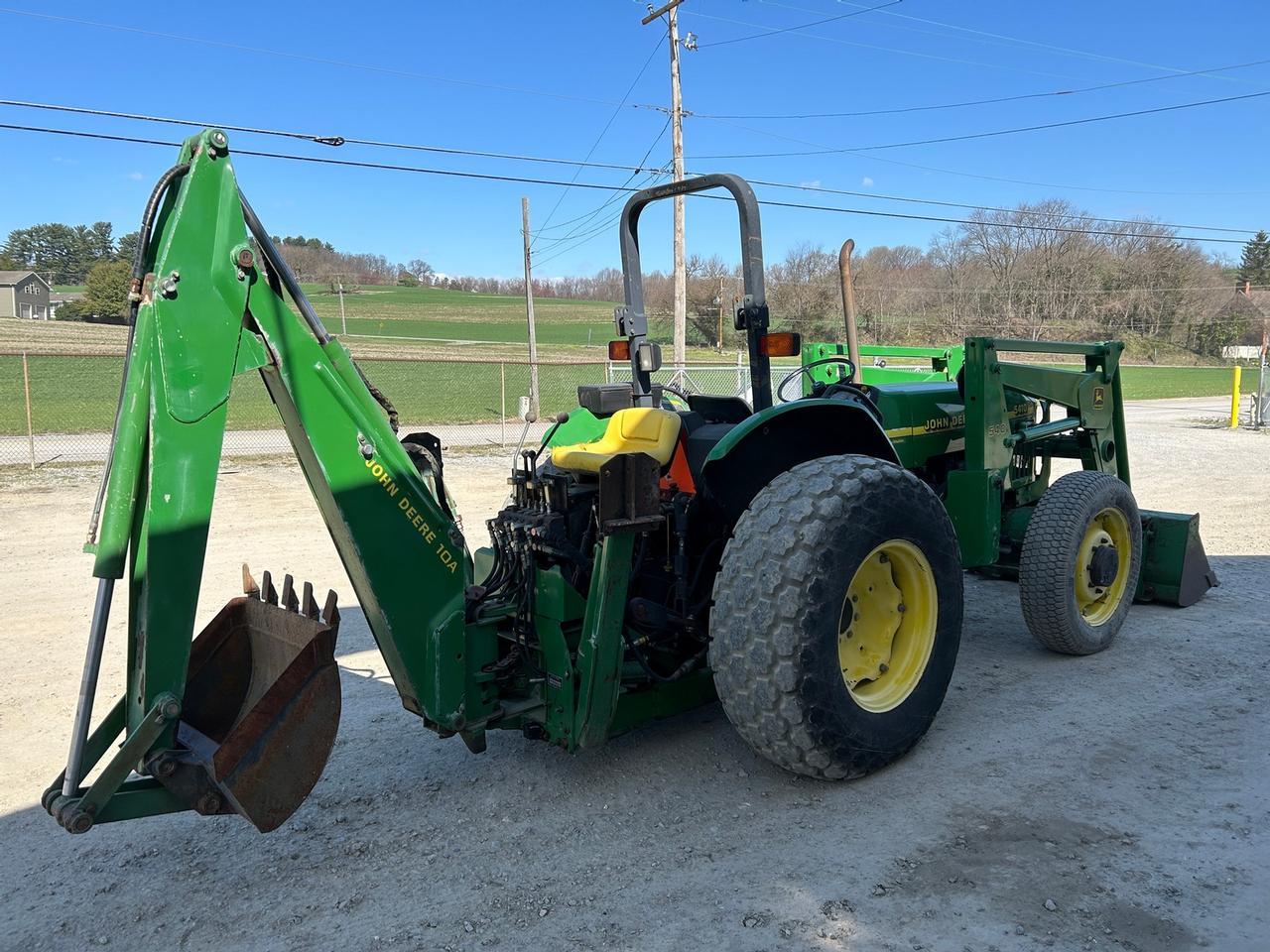 John Deere 5410 Tractor Loader Backhoe