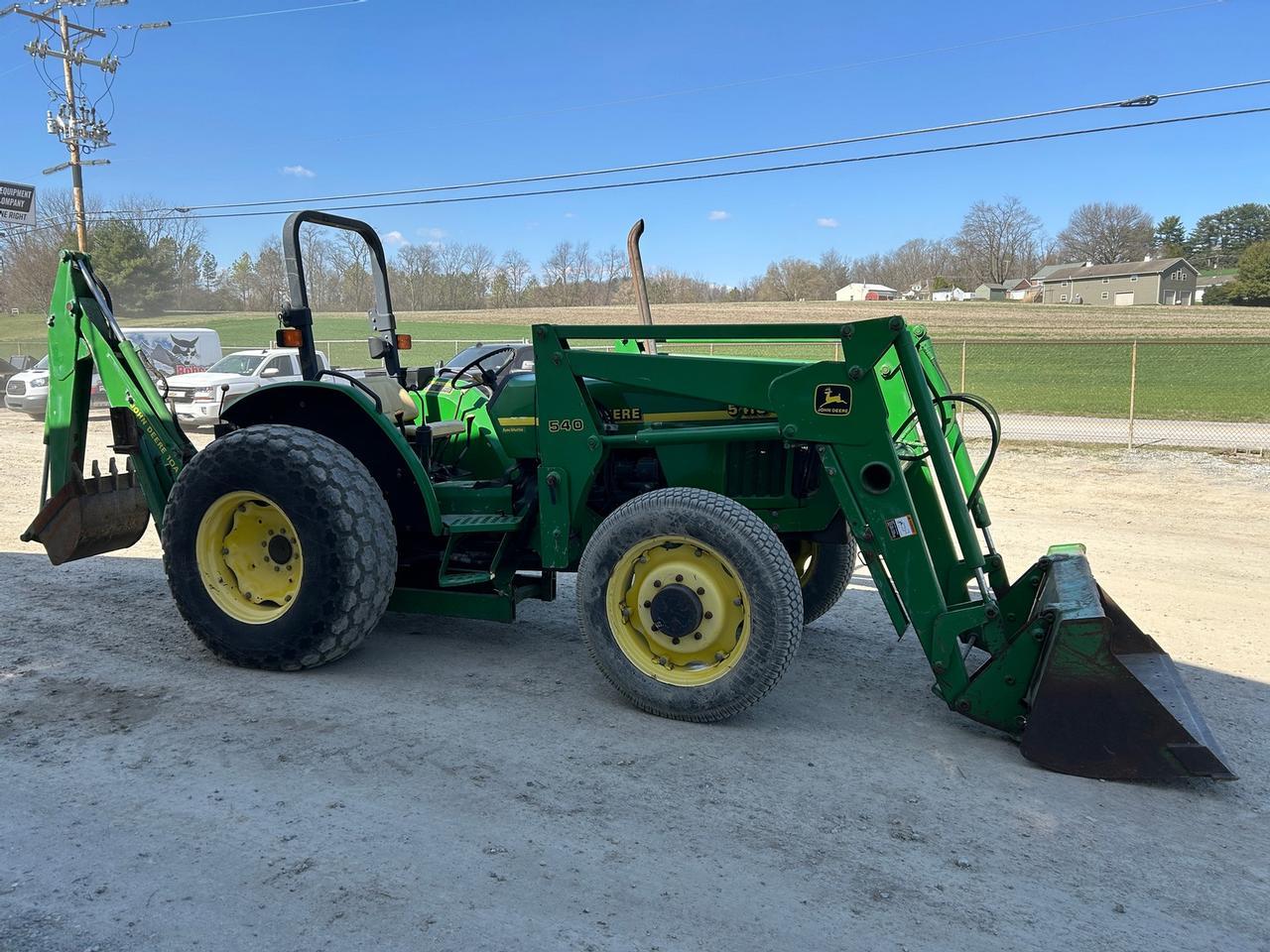 John Deere 5410 Tractor Loader Backhoe