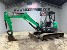 2017 Bobcat E45 Mini Excavator