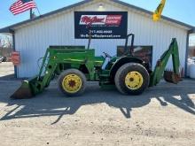 John Deere 5410 Tractor Loader Backhoe