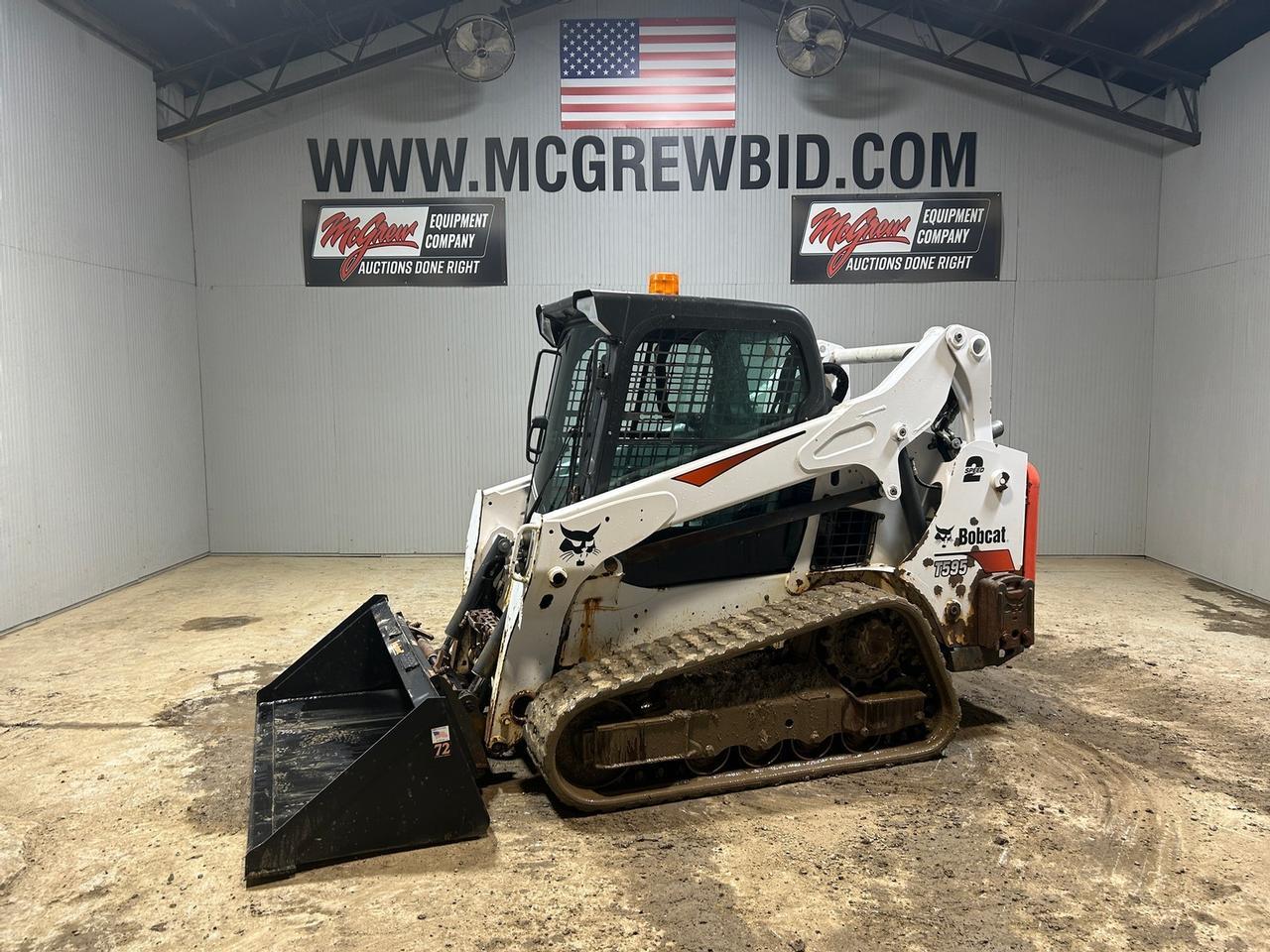 2019 Bobcat T595 Skid Steer Loader