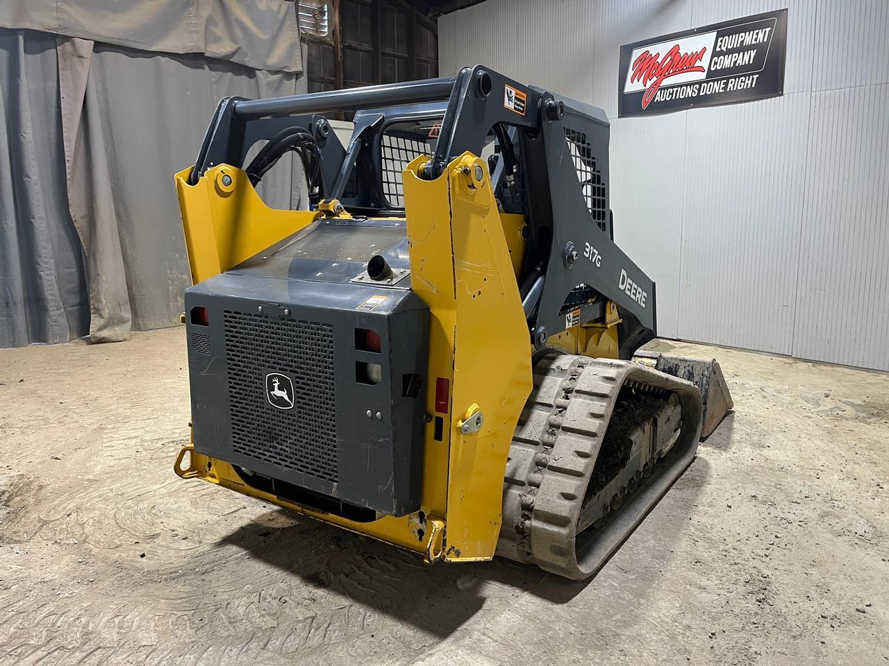 2021 John Deere 317G Skid Steer Loader