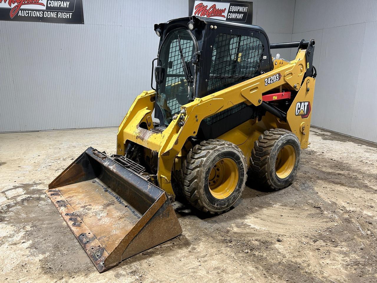 2020 Caterpillar 242D3 Skid Steer Loader