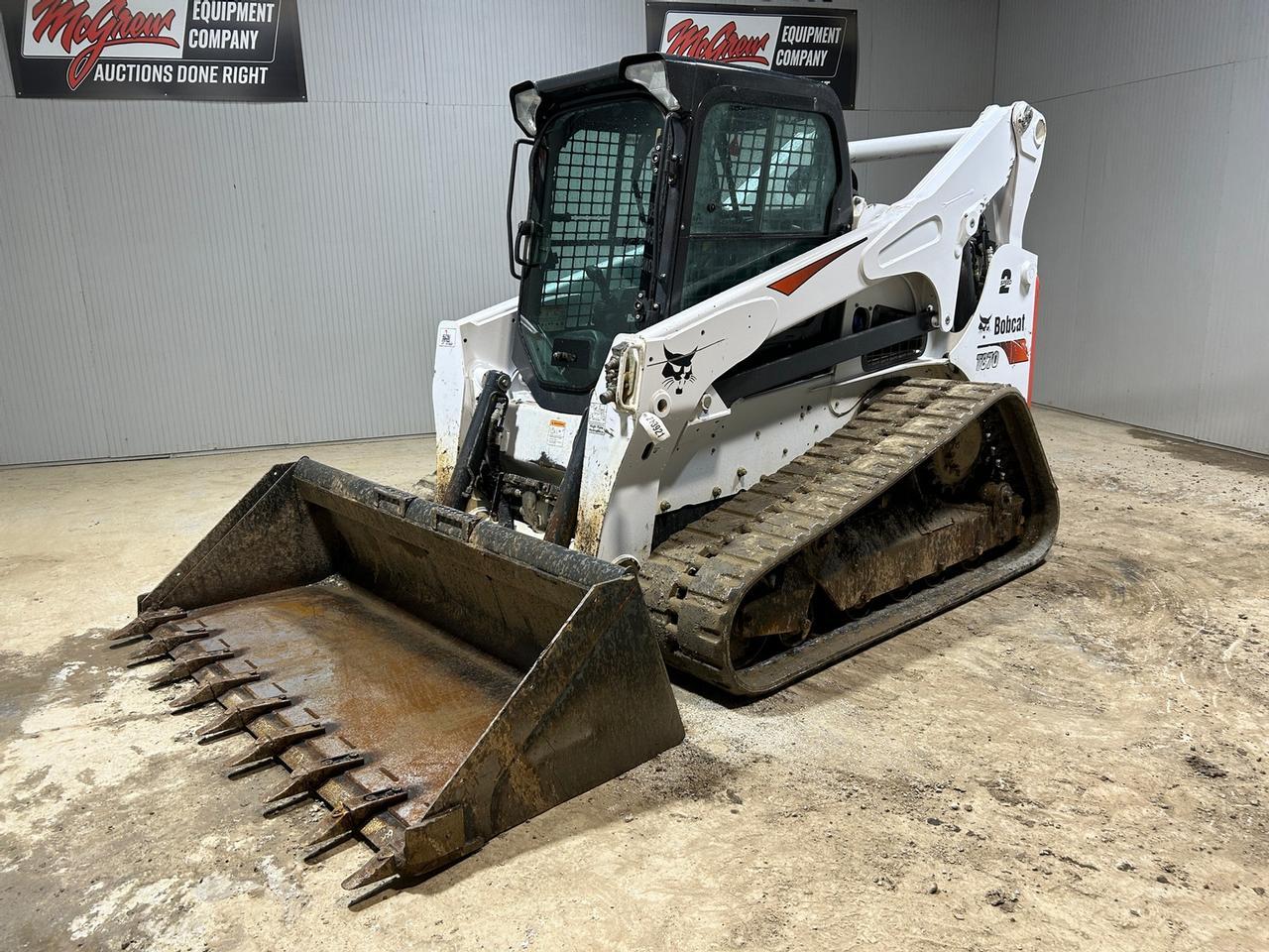 2019 Bobcat T870 Skid Steer Loader