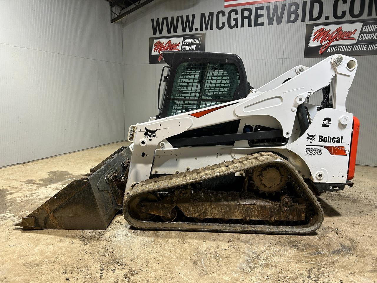 2019 Bobcat T870 Skid Steer Loader