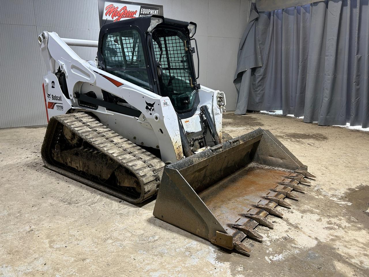 2019 Bobcat T870 Skid Steer Loader