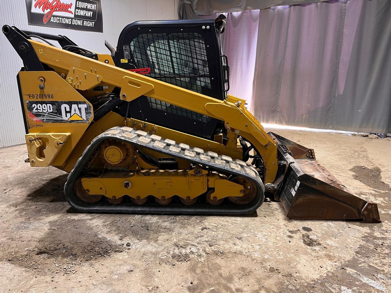 2017 Caterpillar 299D2 Skid Steer Loader