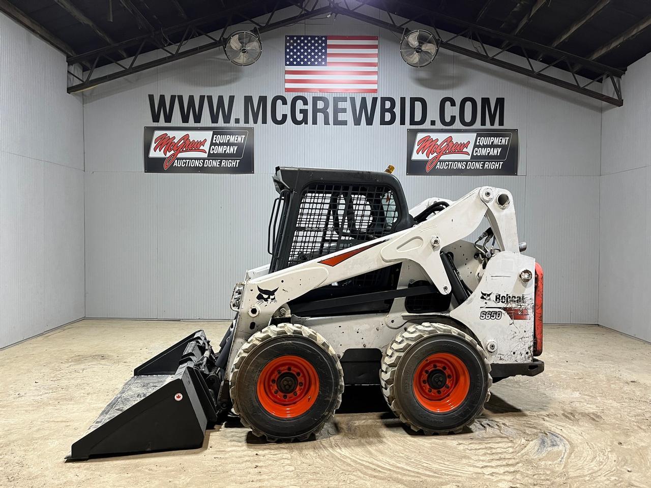 2018 Bobcat S650 Skid Steer Loader