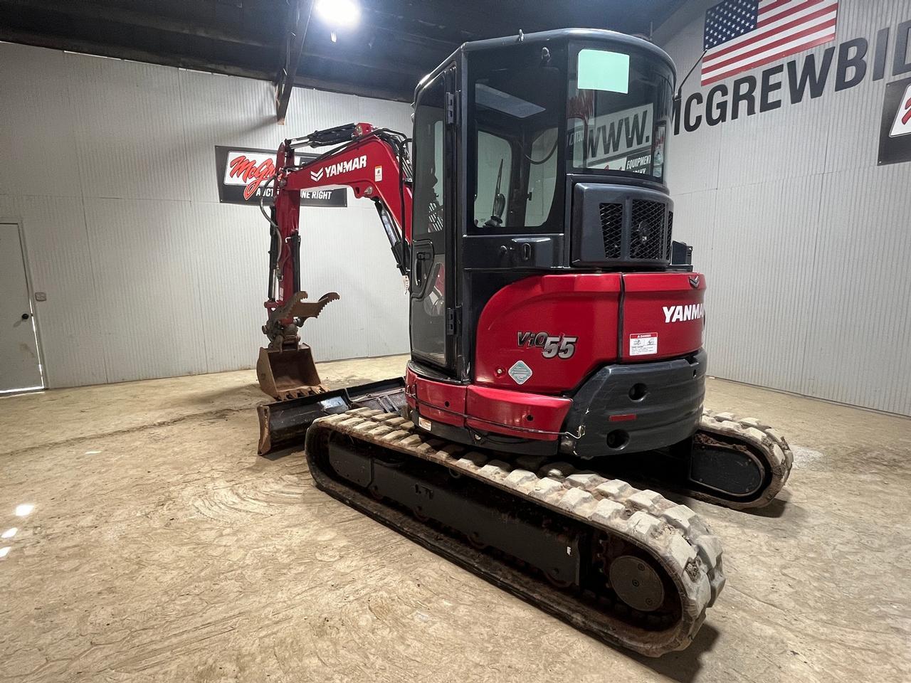 2021 Yanmar VIO55-6A Mini Excavator