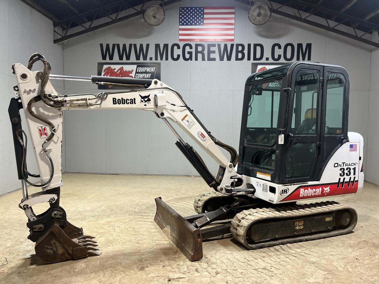 Bobcat 331 Mini Excavator