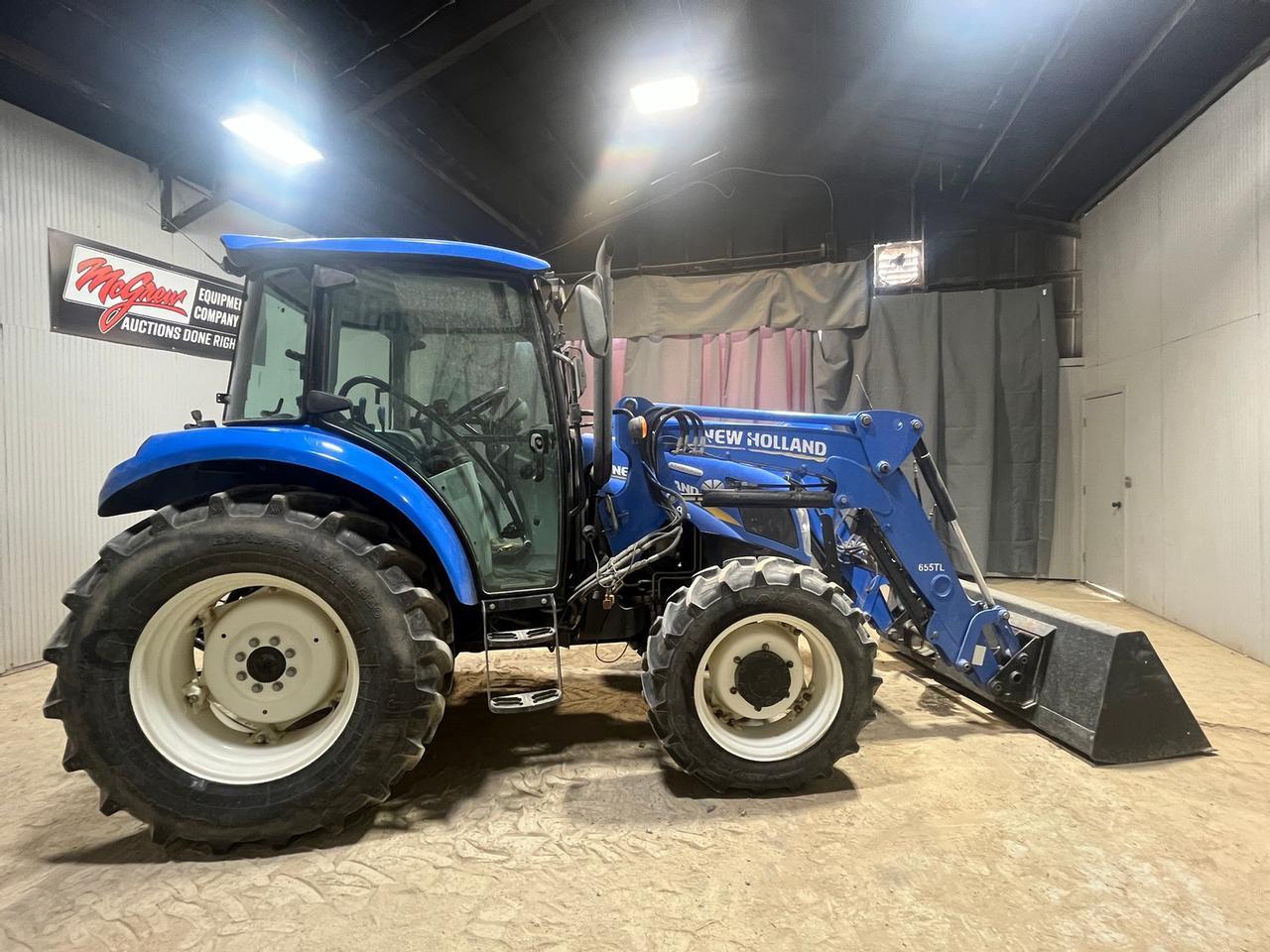 2011 New Holland T4.75 Tractor with Loader