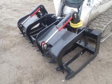 Wildcat 80" Heavy Duty Skid Steer Root Grapple