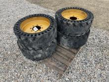 33x6-11 Solid Skid Steer Tires