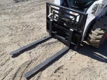 Wildcat 48" Skid Steer Pallet Forks