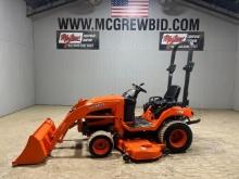 2014 Kubota BX2670 Compact Tractor with Loader & Belly Mower