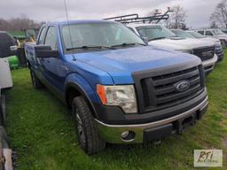 2010 Ford F150 XL extended cab pickup, 6.5ft box, 168,168 mi. VIN:1FTFX1EV7AFC53976