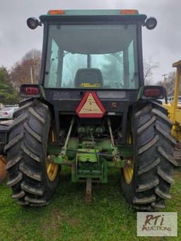 John Deere 2955 tractor with cab, 2 remotes, diesel, 7375 hrs