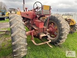 McCormick Farmall 400 tractor, wide front end, PTO, remote, draw bar, torque amplifier, gas