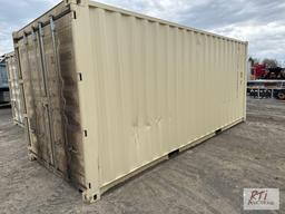 20ft x 8ft 6in container with double end doors