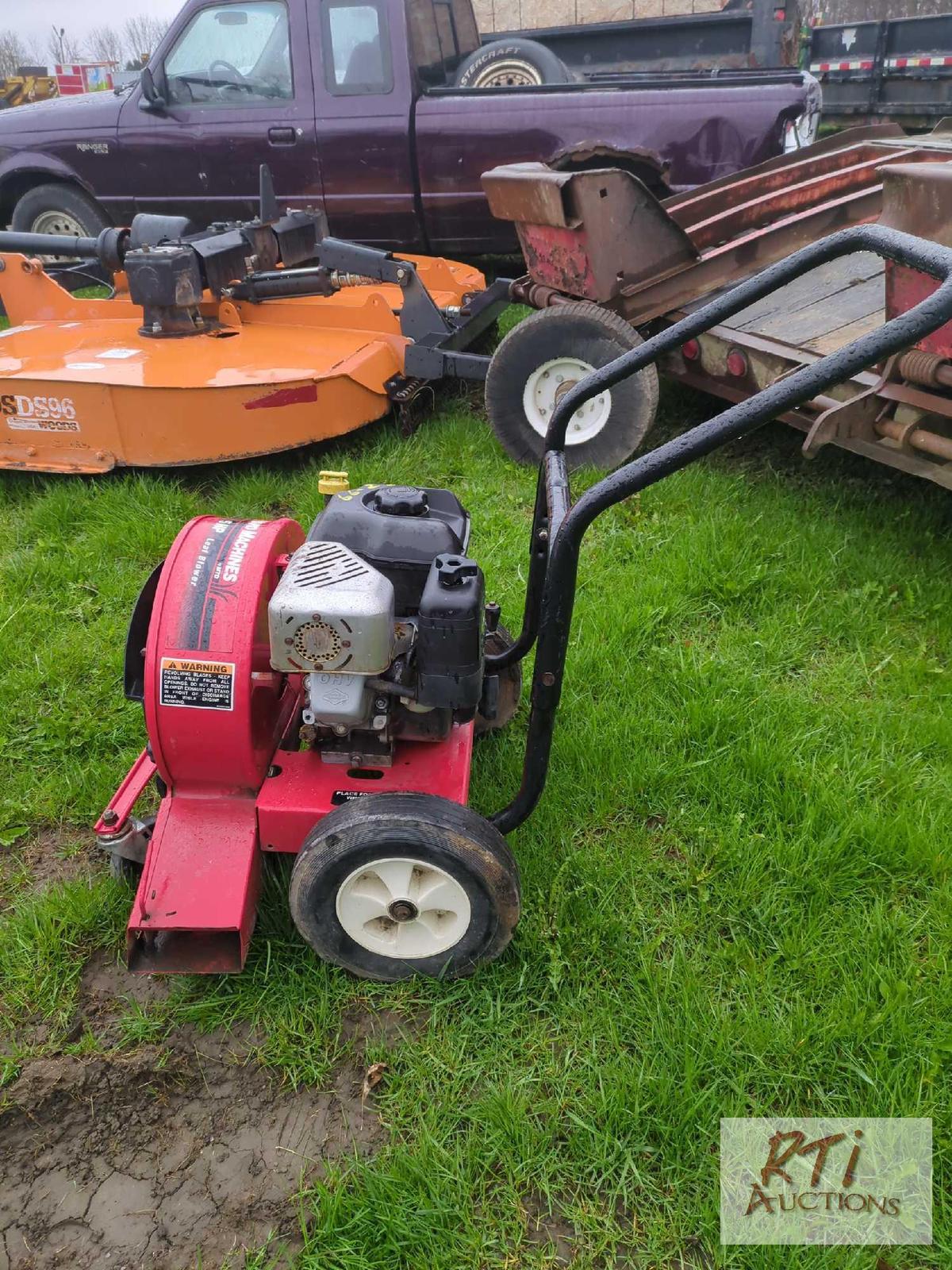 Yard Machines walk behind leaf blower