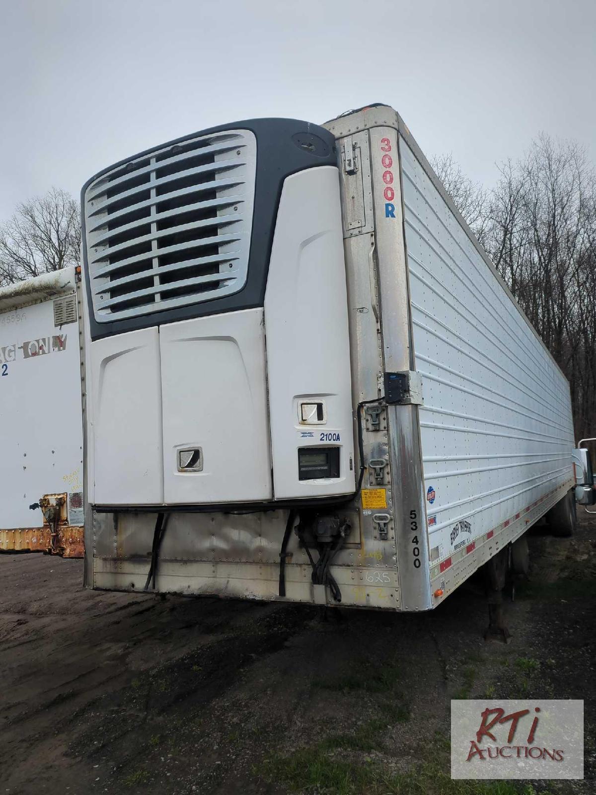 2010 Utility 3000R 53ft reefer trailer, air brakes, VIN:1UYVS2538AM800801