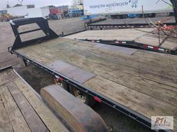 2009 PJ gooseneck trailer, tilt, tandem axles, 20ft, VIN:4P5T8222191125165