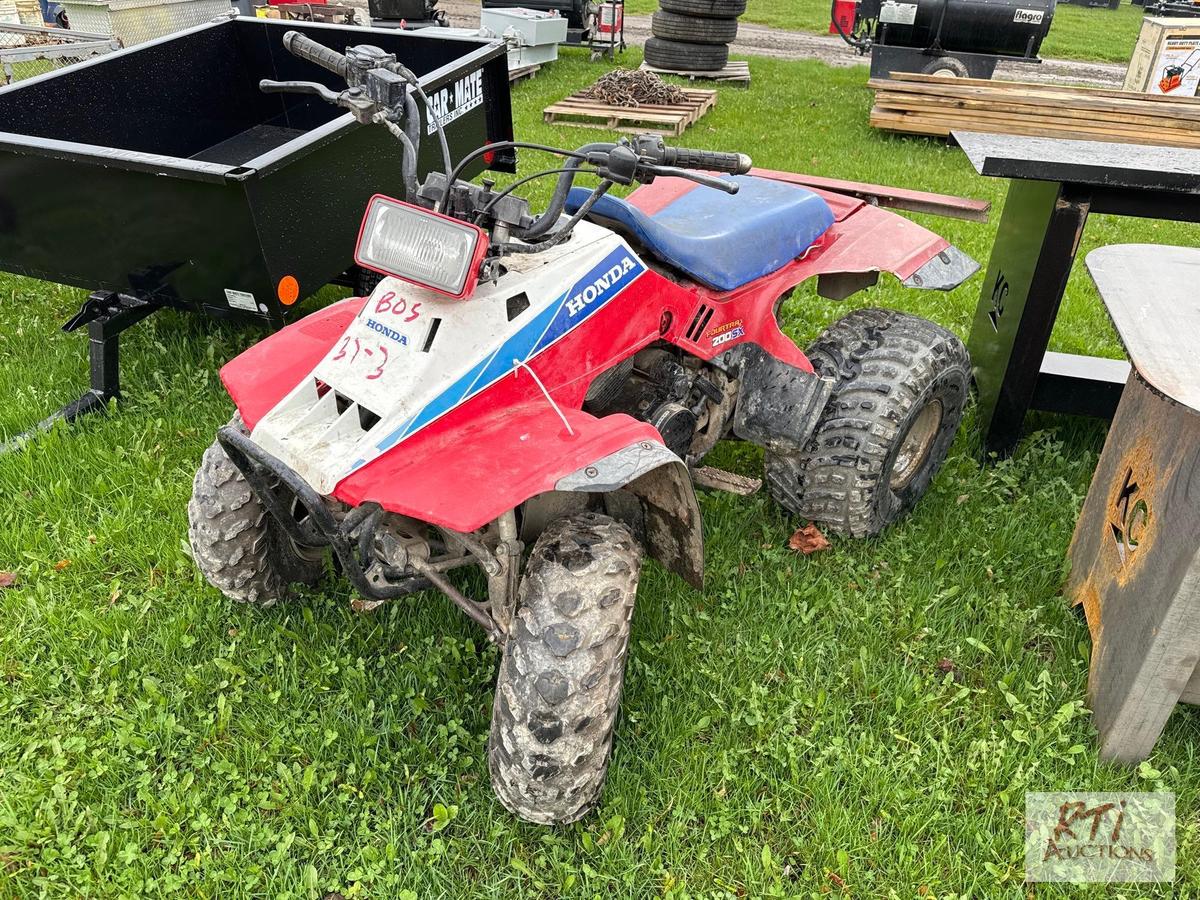 Honda 200 4 wheeler - Bill of Sale Only