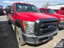 2012 Ford F350 XL pickup, regualr cab, 8ft box, 4WD, auxiliary switches, 138K, VIN:1FTRF3BT2CEA95750