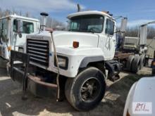 2003 Mack RD690S 10 wheel cab and chassis, heavy spec, Mack EM7300 HP, automatic transmission,