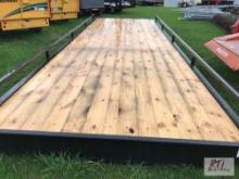 8.5 x 24 steel with wood deck, bridge or dock