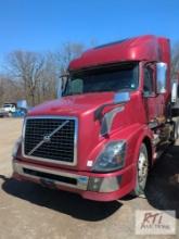 2012 Volvo tandem truck tractor with high sleeper, Cummins 550hp, 13 speed, good tires, very clean,