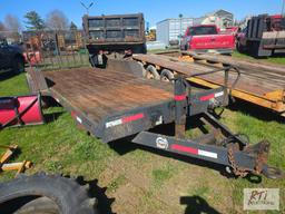 20ft tandem axle trailer, ramp - Bill of Sale Only