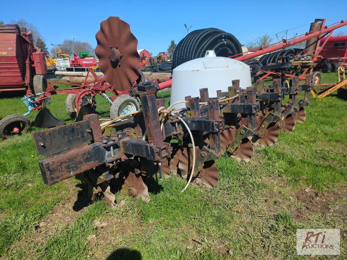 6 row no till gandy bar for planter