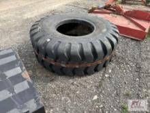 Wheel loader new tire, 205x25